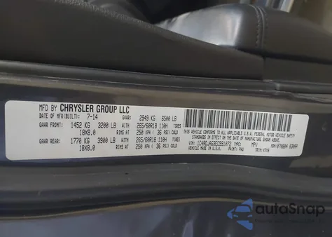 2014 Dodge Durango Sxt from USA, damaged, VIN 1C4RDJAG3EC591072
